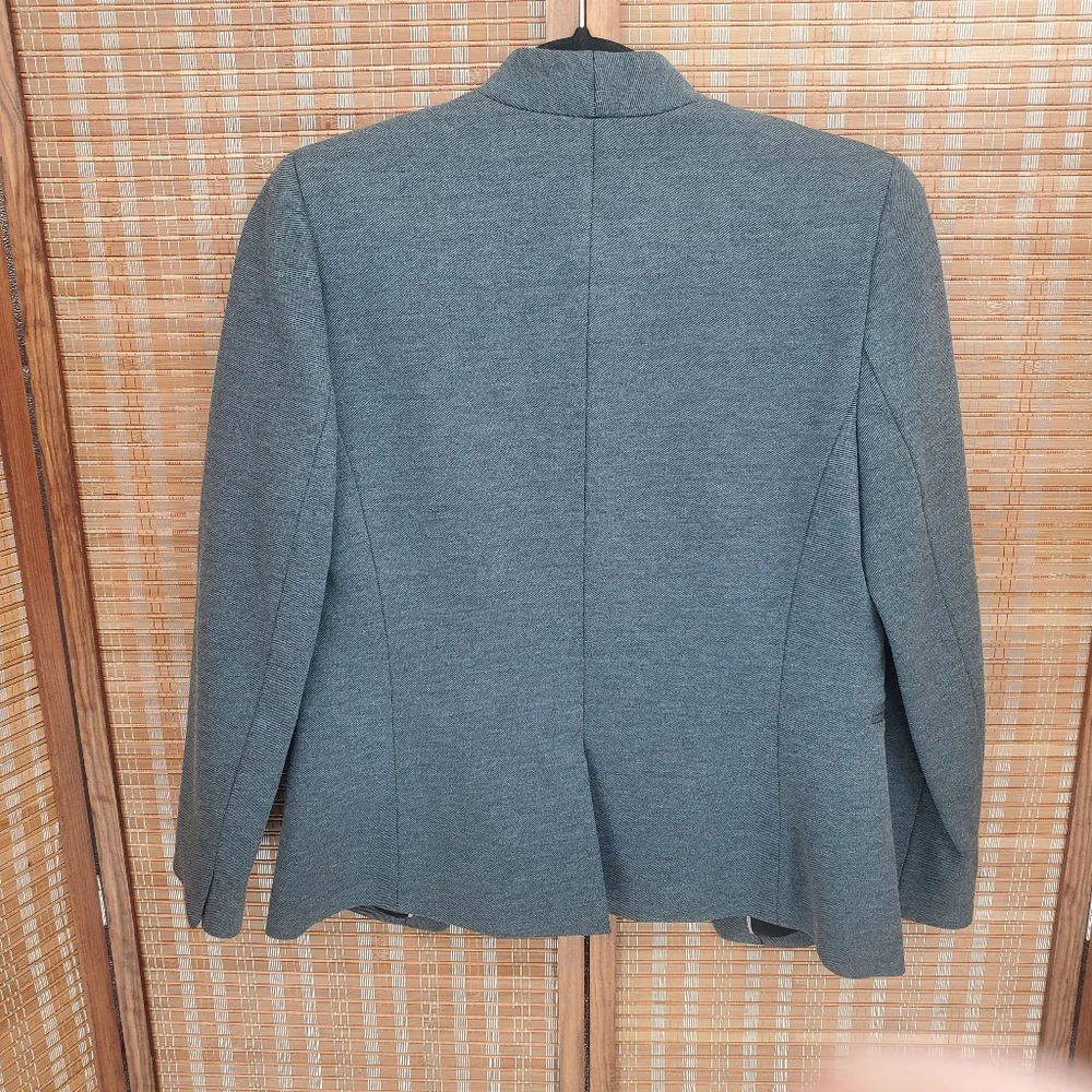 ◇ J Crew Going Out Blazer Stretch Twill Heather Dove Gray Size 4